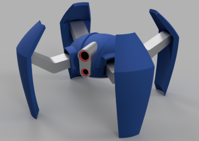 Autonomous Quadruped Robot STRIDER